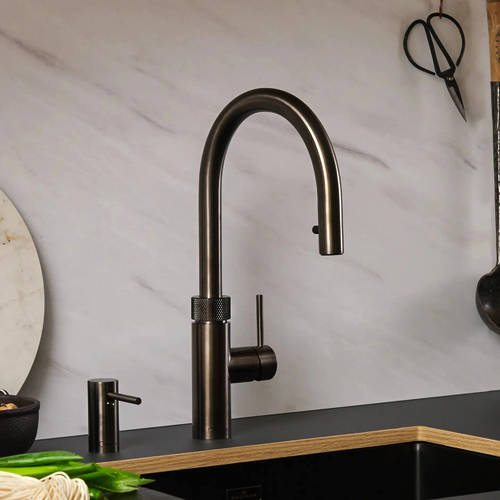 Additional image for 3 In 1 Boiling Water Kitchen Tap. COMBI (Gunmetal).