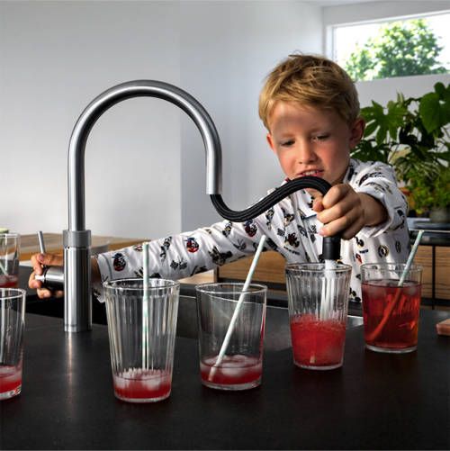 Additional image for 3 In 1 Boiling Water Kitchen Tap. COMBI (Polished Chrome).