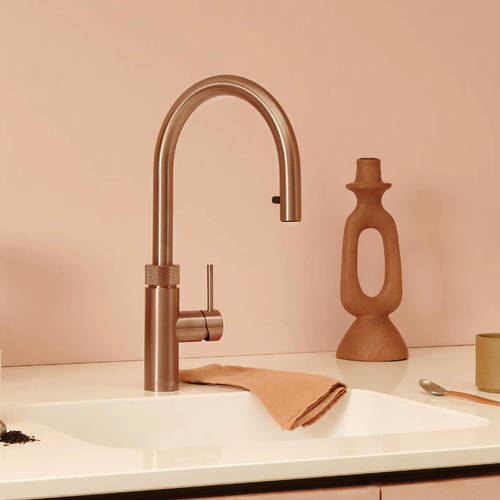 Additional image for 3 In 1 Boiling Water Kitchen Tap. COMBI (Rose Copper).