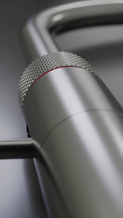 Additional image for Front Boiling Water Kitchen Tap. COMBI (3-in-1, Gunmetal).