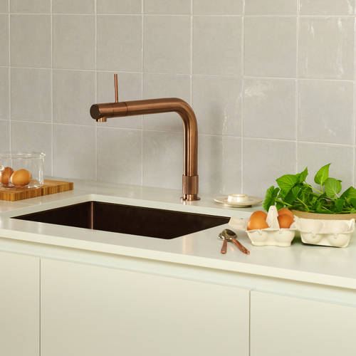 Additional image for Front Boiling Water Kitchen Tap. COMBI (3-in-1, Rose Copper).