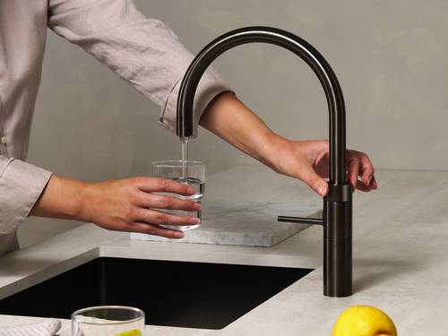 Additional image for Round Boiling Water Kitchen Tap. COMBI (Gunmetal).