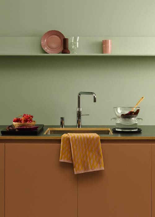 Additional image for Square Boiling Water Kitchen Tap. COMBI (Polished Chrome).