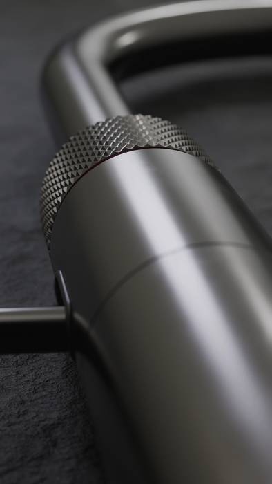 Additional image for Round Boiling Water Kitchen Tap. PRO3 (Gunmetal).