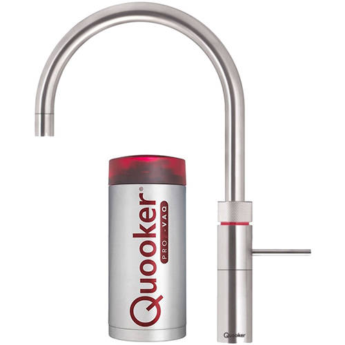 Additional image for Round Boiling Water Kitchen Tap. PRO7 (Stainless Steel).