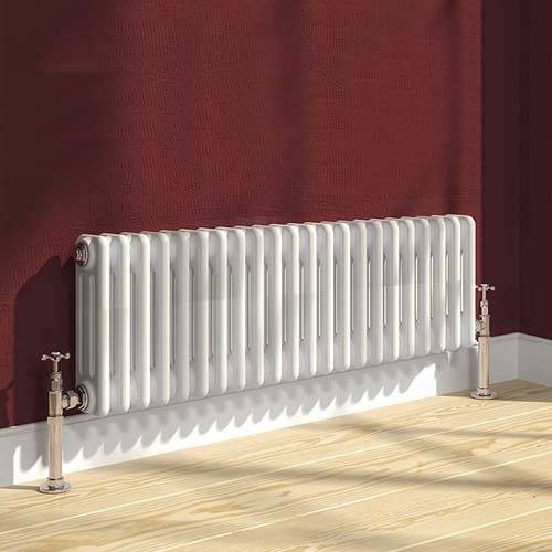 Additional image for Colona 3 Column Radiator (White). 300x1010mm.
