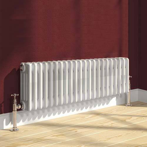 Additional image for Colona 4 Column Radiator (White). 300x1010mm.