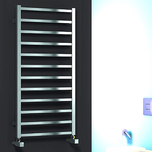 Additional image for Arden Towel Radiator (Polished Stainless Steel). 500x500.