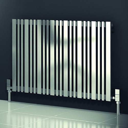 Additional image for Versa Radiator (Satin Stainless Steel). 665x600mm.