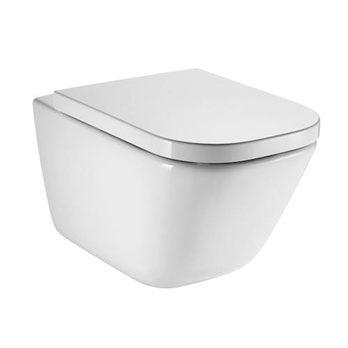 Additional image for The Gap Wall Hung Rimless Toilet Pan & Seat.