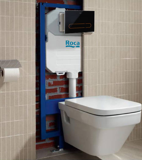 Additional image for Compact Frame, Dual Cistern & EP1 Electronic Panel (Black).