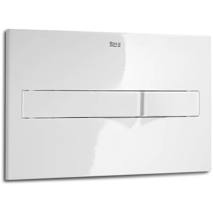Additional image for Basin & WC Frame With PL2 Dual Flush Panel (White).