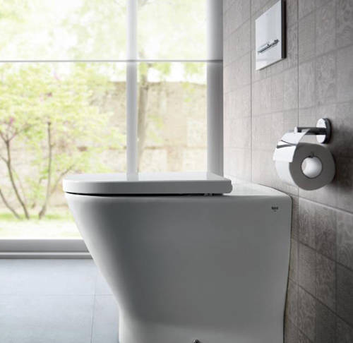 Additional image for In-Wall Basic Compact Tank & PL6 Dual Flush Panel (Grey).