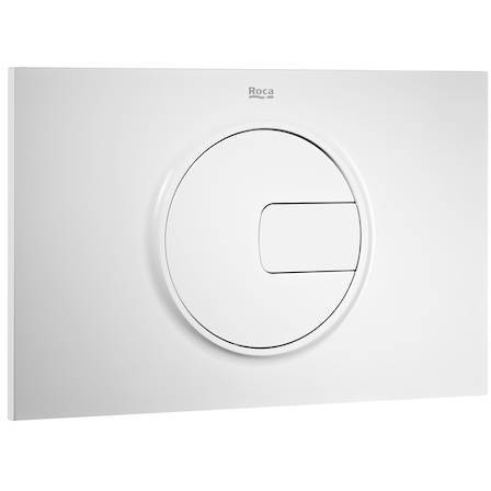Additional image for Low Height Concealed Cistern & PL4 Dual Flush Panel (White).