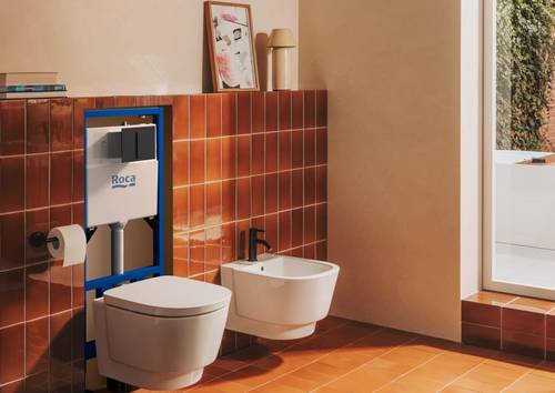 Additional image for Duplo S Under Window Frame With Dual Flush Cistern (525x820mm).