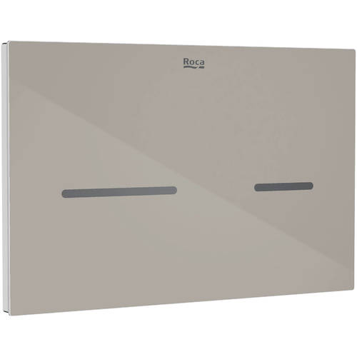 Additional image for EP3 (DUPLO ONE) - Dual Flush Plate With Sensor (Touchless, Beige Glass)