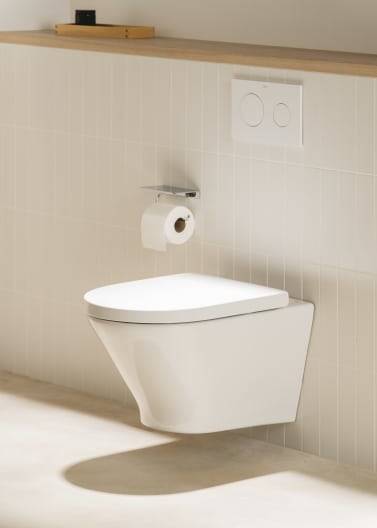 Additional image for PL10 (DUPLO ONE) - Dual Flush Plate (Gloss White)