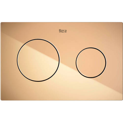 Additional image for PL10 (DUPLO ONE) - Dual Flush Plate (Rose Gold)