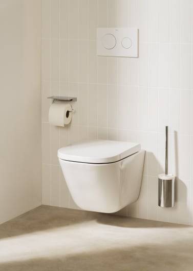 Additional image for PL10 (DUPLO ONE) - Dual Flush Plate (Matt White)