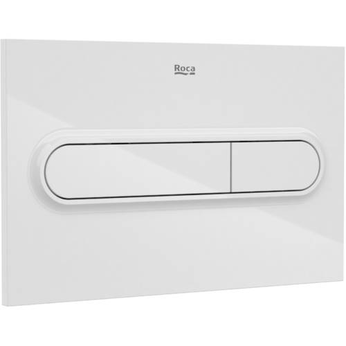 Additional image for PL1 (DUPLO ONE) - Dual Flush Plate (White)