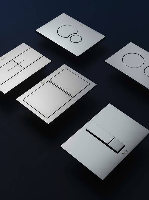 Additional image for PS3 (DUPLO S) - Dual Flush Plate (Chrome)