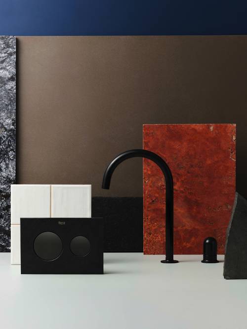 Additional image for PS3 (DUPLO S) - Dual Flush Plate (Matt Black)