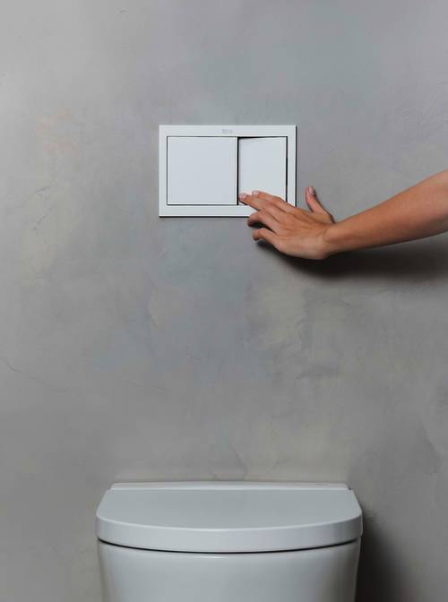 Additional image for PS1 (DUPLO S) - Dual Flush Plate (Chrome)