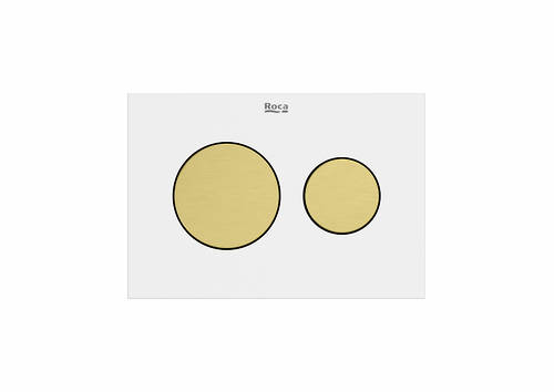 Additional image for PS3 (DUPLO S) - Dual Flush Buttons Only (Brushed Brass)