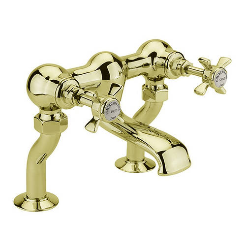 Additional image for Deluxe Bath Filler Tap (Gold).