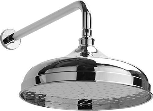 Additional image for Richmond Shower Head With Arm (300mm, Chrome).