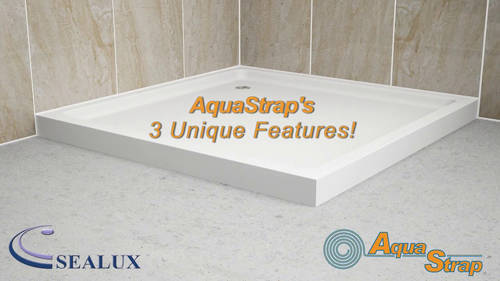 Additional image for Shower Tray & Bath Sealing Strip (2.5 Meter Roll).