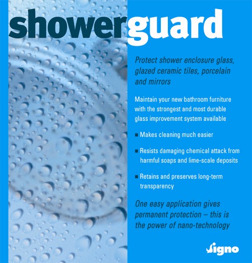 Additional image for Protects Shower Glass, Mirrors and Glazed Surface From Scum.