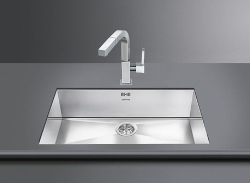 Additional image for Quadra Undermount Kitchen Sink 720x400mm (S Steel).
