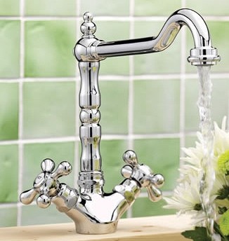 Additional image for French Classic Kitchen Tap (Chrome).