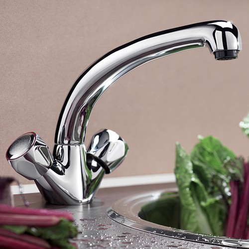 Additional image for Marco Dual Flow Kitchen Tap With Italy Heads.