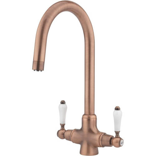 Additional image for Little Venice Kitchen Tap With Swivel Spout (Copper).