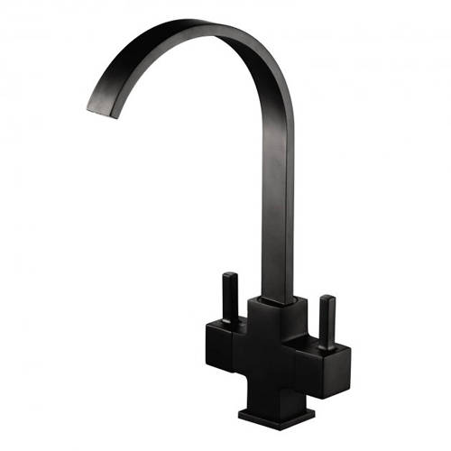 Additional image for Mono Sink Mixer Tap (Matt Black).