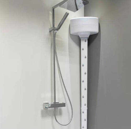 Tornado Body Dryer - Air Dry instead of Towel Dry -- Inside Shower