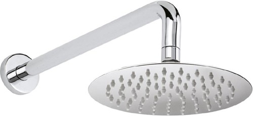 Additional image for Round Shower Head With Arm (200mm).