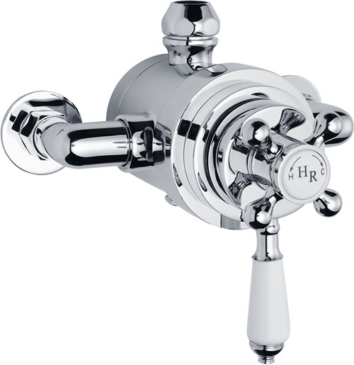 Additional image for Dual exposed thermostatic shower valve.