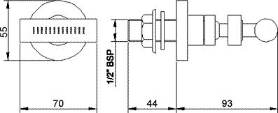 Additional image for 2 x Minimalist Body Jets (Chrome).