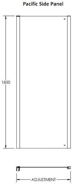 Additional image for Shower Enclosure With Bi-Fold Door (760x900mm).