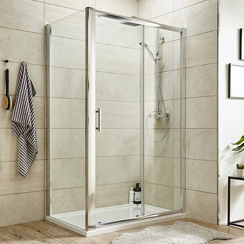Additional image for Shower Enclosure With Sliding Door (1100x1000).