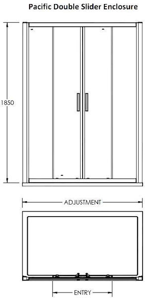 Additional image for Shower Enclosure With Sliding Doors (1500x760).