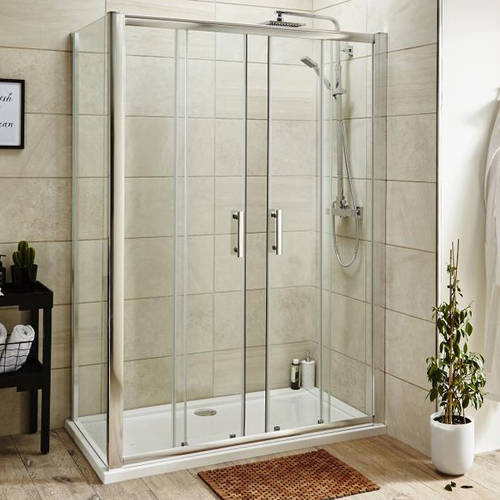 Additional image for Shower Enclosure With Sliding Doors (1500x800).