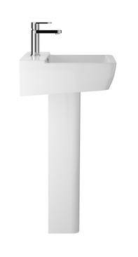 Additional image for Arlo Flush To Wall Toilet With Basin & Full Pedestal.