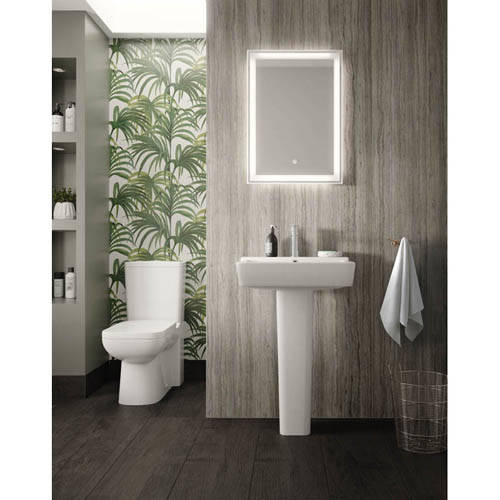 Additional image for Arlo Compact Toilet With Basin & Semi Pedestal.