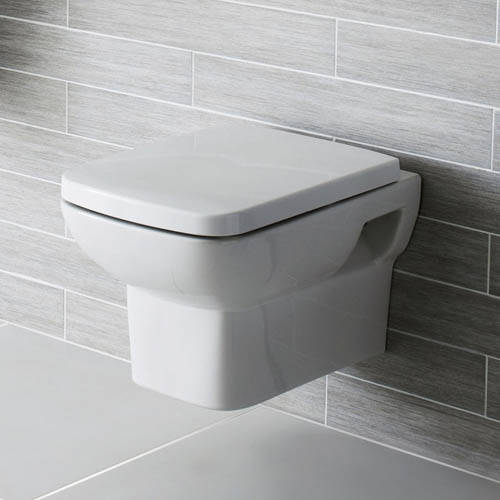 Additional image for Arlo Wall Hung Toilet With Basin & Semi Pedestal.