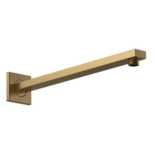 Additional image for Wall Mounted Rectangular Shower Arm (Br Brass).