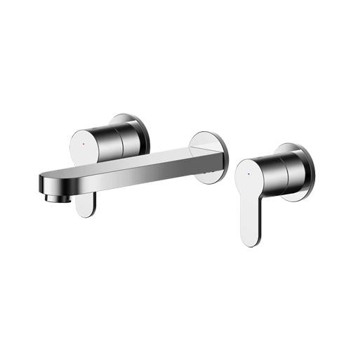 Additional image for Wall Mounted Basin Mixer Tap (Chrome).